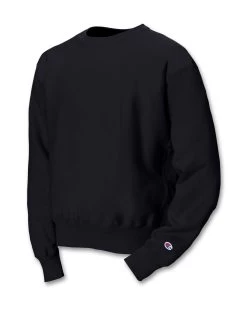Champion Reverse Weave Crewneck Men's Sweatshirt -Outfit Fashion Shop CHP CS1049 Black 931c822c 1595 4109 a14c 4b899ec0dfa2