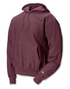 Champion Reverse Weave Men's Hoodie -Outfit Fashion Shop CHP CS1051 Maroon