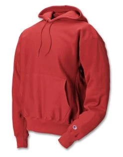 Champion Reverse Weave Men's Hoodie -Outfit Fashion Shop CHP CS1051 Scarlet