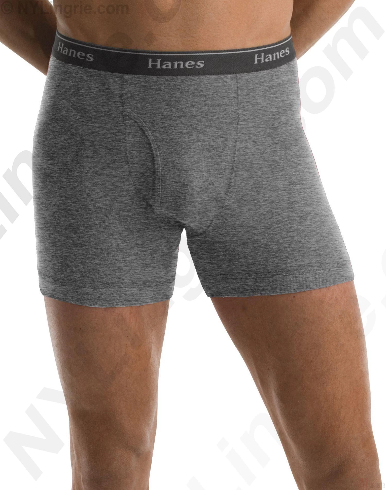 Hanes Men's Classics Boxer Briefs With Comfort Flex Waistband 5-Pack 7 Hanes Men's Classics Boxer Briefs With Comfort Flex Waistband 5-Pack - Image 5