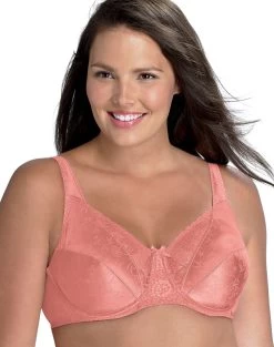 Playtex Secrets Floral Underwire Bra -Outfit Fashion Shop EBY 13022 MangoTango