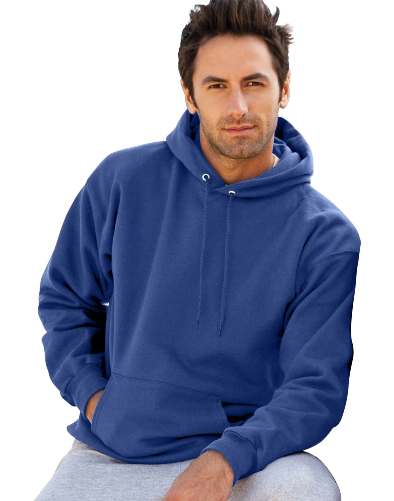 Hanes Ultimate Cotton Pullover Fleece Men's Hood 10 Oz 12 Hanes Ultimate Cotton Pullover Fleece Men's Hood 10 Oz - Image 10