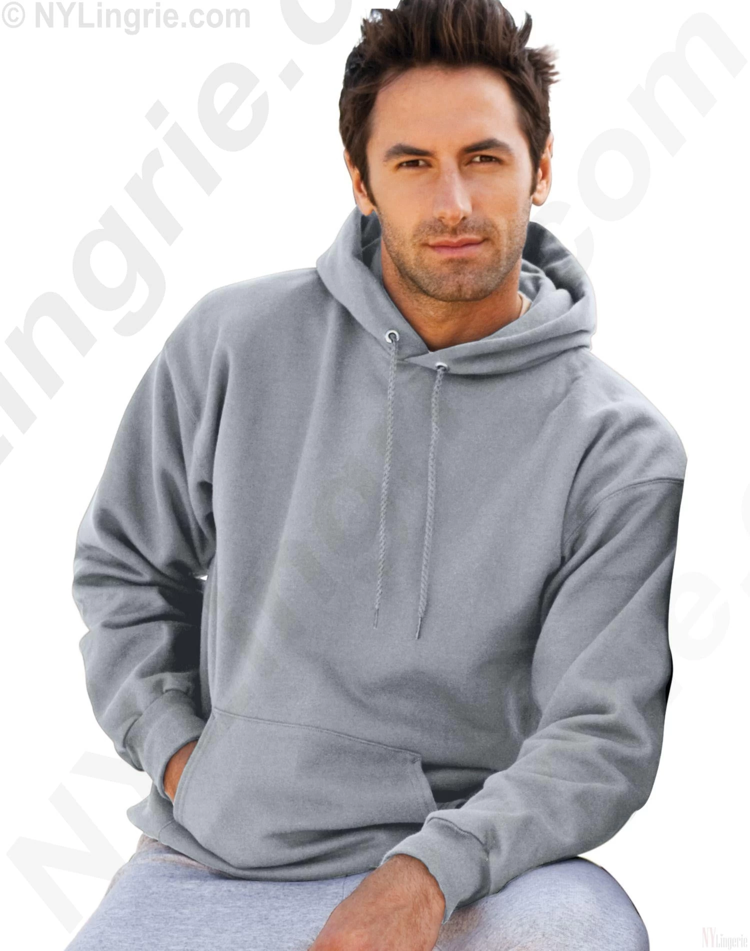 Hanes Ultimate Cotton Pullover Fleece Men's Hood 10 Oz 15 Hanes Ultimate Cotton Pullover Fleece Men's Hood 10 Oz - Image 13