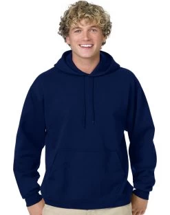 Hanes Comfortblend Pullover Hoodie Sweatshirt -Outfit Fashion Shop EBY HP170 DeepNavy