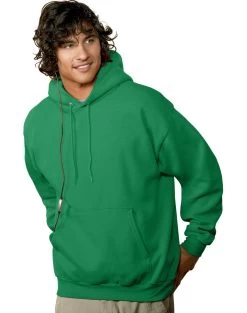 Hanes Comfortblend Pullover Hoodie Sweatshirt -Outfit Fashion Shop EBY HP170 KellyGreen