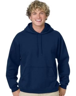 Hanes Comfortblend Pullover Hoodie Sweatshirt -Outfit Fashion Shop EBY HP170 Navy