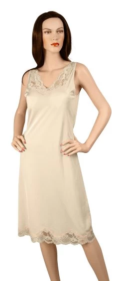 Gemsli Elegance, Nylon Full Slip With Stretch Lace, Cling Free -Outfit Fashion Shop FK304 TP 6921cd40 1311 4a7d 8536 5f2e2f67623d