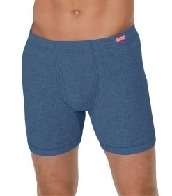 Hanes Men's TAGLESS Boxer Briefs With ComfortSoft Waistband 2-Pack