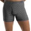 Hanes Men`s TAGLESS® Ultimate Fashion Stripe Boxer Briefs -Outfit Fashion Shop HBI 123130 FashionStripe