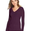 Maidenform Womens Lounge Top 2 Maidenform Womens Lounge Top -Outfit Fashion Shop HBI 124353 PotentPurple