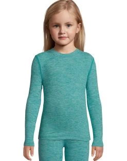 Hanes Girls Space Dye Crewneck