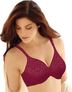 Bali Women's Live It Up Seamless Underwire Bra #3353 29 Bali Women's Live It Up Seamless Underwire Bra #3353 -Outfit Fashion Shop HBI 18149 ArmatureRedJacquard