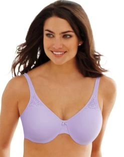 Bali Passion For Comfort Minimizer Underwire Bra -Outfit Fashion Shop HBI 20322 MorningOrchid