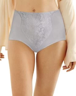 Bali Double Support Coordinate Light Control Brief 2 Pack 33 Bali Double Support Coordinate Light Control Brief 2 Pack -Outfit Fashion Shop HBI 23751 CrystalGrey