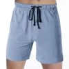 Hanes Men`s Logo Knit Shorts 2 Hanes Men`s Logo Knit Shorts -Outfit Fashion Shop HBI 25140 ChambreBlueHeatherBrightNavy