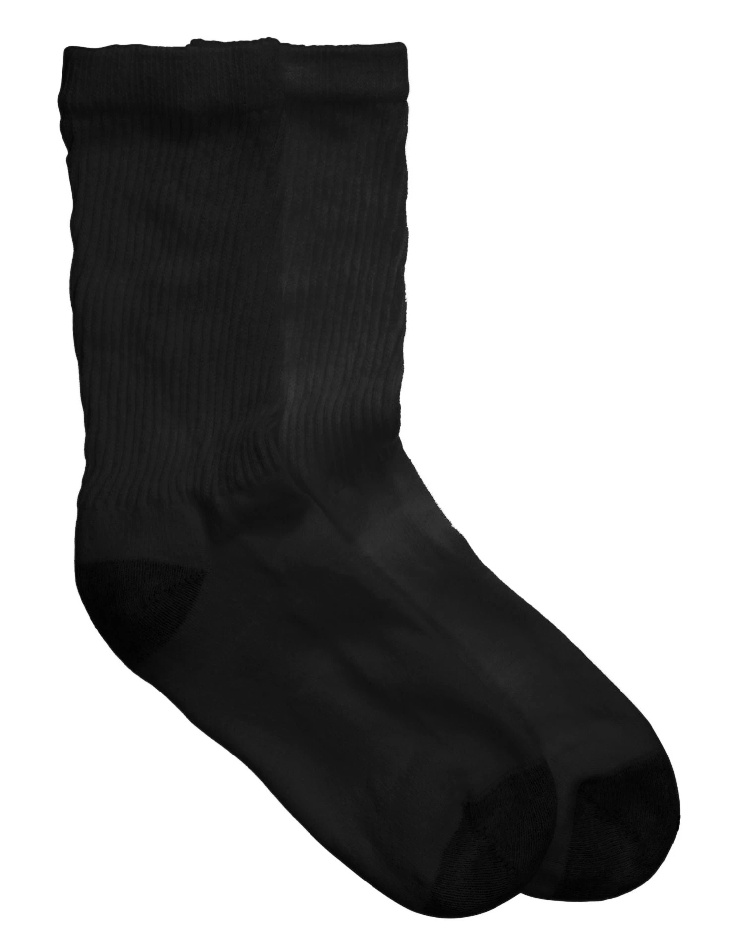 Hanes Women`s Cushioned Crew Athletic Socks Extended Size 10-Pack 4 Hanes Women`s Cushioned Crew Athletic Socks Extended Size 10-Pack - Image 2