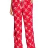 Hanes Womens Plush Lounge Pants 2 Hanes Womens Plush Lounge Pants -Outfit Fashion Shop HBI 29246 ScarletFairIsle