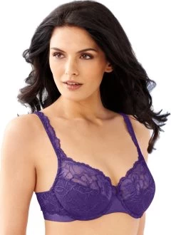Bali® Lace Desire™ Women`s Underwire Bra 28 Bali® Lace Desire™ Women`s Underwire Bra -Outfit Fashion Shop HBI BB6543 GrapeRadianceTailored