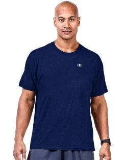 Champion Big & Tall Men`s Short Sleeve Jersey Tee 26 Champion Big & Tall Men`s Short Sleeve Jersey Tee -Outfit Fashion Shop HBI CHB305 Navy