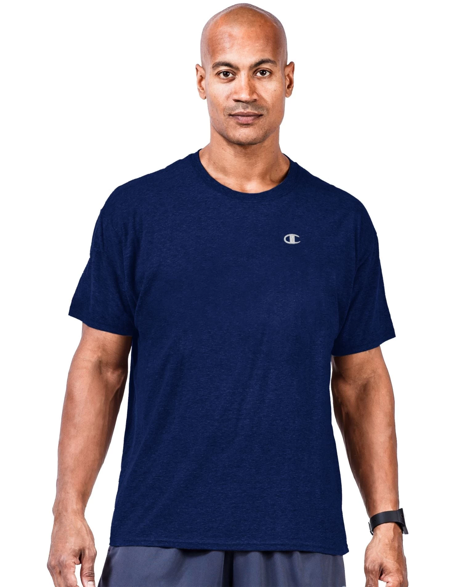 Champion Big & Tall Men`s Short Sleeve Jersey Tee 7 Champion Big & Tall Men`s Short Sleeve Jersey Tee - Image 5