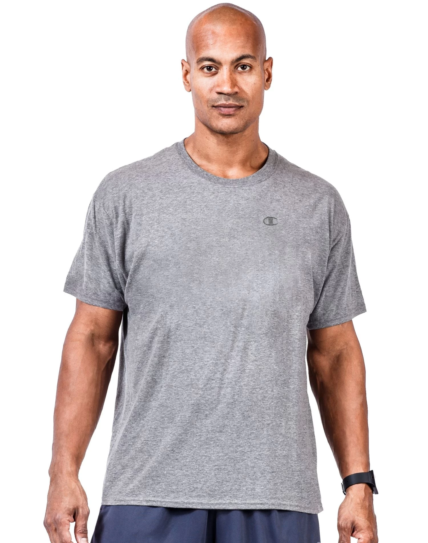 Champion Big & Tall Men`s Short Sleeve Jersey Tee 8 Champion Big & Tall Men`s Short Sleeve Jersey Tee - Image 6