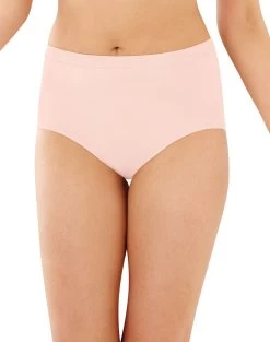 Bali Womens Comfort Revolution Microfiber Brief, 3-Pack -Outfit Fashion Shop HBI DFAK88 BlackBlushingPinkExcaliburwBlackStripe c704f578 5e10 41cd b3f3 774f8be92c04