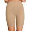 Maidenform Womens SmoothTec Slip Short -Outfit Fashion Shop HBI DM0035 Nude1Transparent