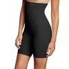 Maidenform Womens Firm Foundations Hi-Waist Thigh Slimmer 1 Maidenform Womens Firm Foundations Hi-Waist Thigh Slimmer -Outfit Fashion Shop HBI DM5001 Black