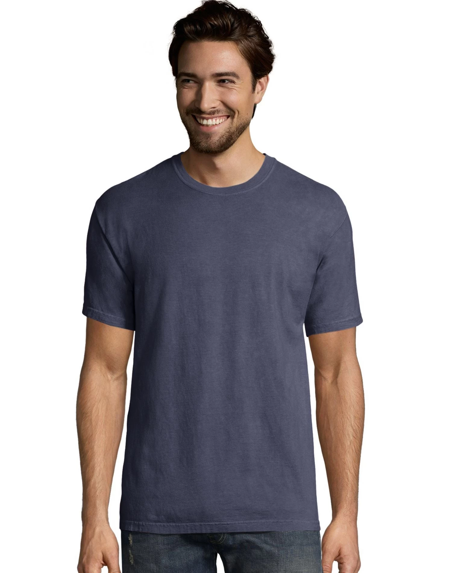 Hanes Big Mens ComfortWash Garment Dyed Short Sleeve Tee 13 Hanes Big Mens ComfortWash Garment Dyed Short Sleeve Tee - Image 11