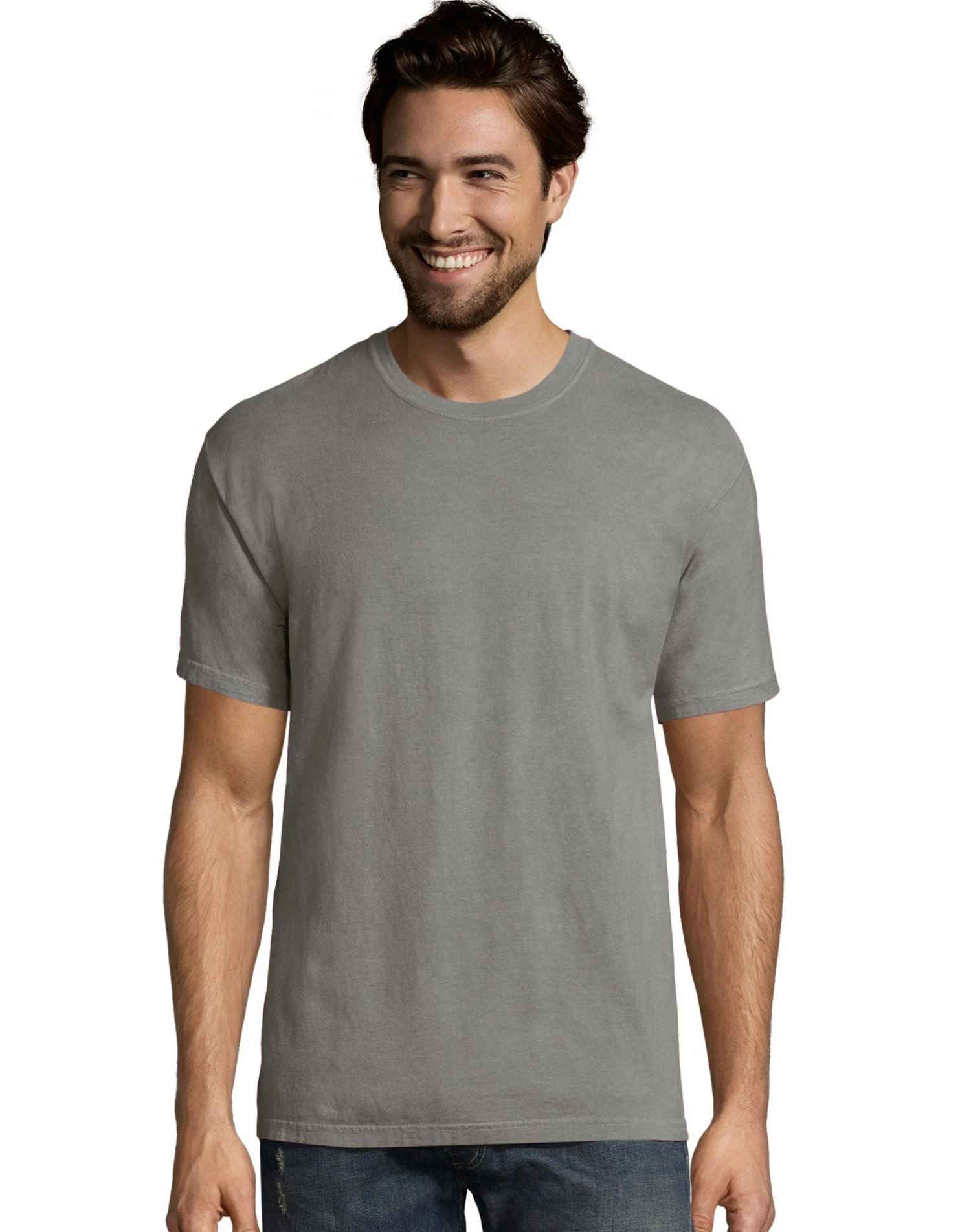 Hanes Big Mens ComfortWash Garment Dyed Short Sleeve Tee 15 Hanes Big Mens ComfortWash Garment Dyed Short Sleeve Tee - Image 13