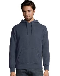 Hanes Big Mens ComfortWash Garment Dyed Fleece Hoodie Sweatshirt -Outfit Fashion Shop HBI GDH450 AnchorSlate 0bcbdfa9 93a1 433c 96cf 4fee3ed6acc2
