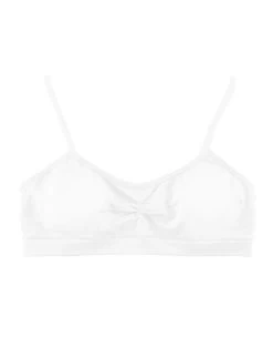 Hanes Girls` Seamless Molded Cup Wirefree Bra -Outfit Fashion Shop HBI H189 WhiteWhite