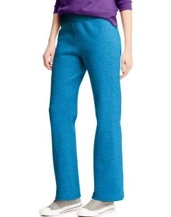 Hanes Women`s ComfortSoft EcoSmart Open Leg Fleece Sweatpants 26 Hanes Women`s ComfortSoft EcoSmart Open Leg Fleece Sweatpants -Outfit Fashion Shop HBI HO4629 DeepDiveHeather