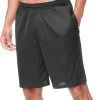 Hanes Mens Sport Mesh Pocket Shorts -Outfit Fashion Shop HBI HO5142 Ebony