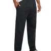 Hanes Mens Comfort Soft Eco Smart Fleece Sweatpants -Outfit Fashion Shop HBI HO5995 Black