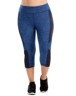 Just My Size Womens Active Blocked Capris 16 Just My Size Womens Active Blocked Capris -Outfit Fashion Shop HBI HOJ364 SpotonOdysseyBlackPiecing