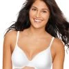 Hanes Ultimate ComfortBlend® Women`s T-Shirt Underwire Bra -Outfit Fashion Shop HBI HU02 White