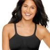 Hanes Ultimate Bandini® ComfortFlex Fit® Women's Wirefree Bra -Outfit Fashion Shop HBI HU12 Black