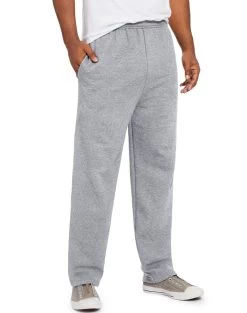 Hanes Mens Comfort Soft Eco Smart Fleece Sweatpants -Outfit Fashion Shop HBI O5995 LightSteel