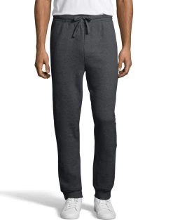 Hanes Mens EcoSmart Fleece Jogger Sweatpant With Pockets -Outfit Fashion Shop HBI O8389 CharcoalHeather 8e680297 934c 4c32 bccc 03660c189b0b