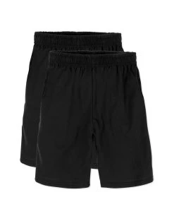Hanes Boys ComfortSoft Jersey Pocket Short Value 2-Pack