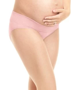 Playtex Womens Maternity Fold Down Modern Brief 3-Pack -Outfit Fashion Shop HBI PMMDBF IntheNavyWhiteDotPrintWhiteGentlePeach 20a71e3c f399 4221 bd4f 26b361f54d4c
