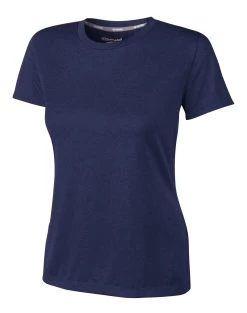 Champion Women`s C Vapor Heathered Tee -Outfit Fashion Shop HBI RCV30 NavyHeather