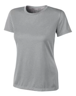 Champion Women`s C Vapor Heathered Tee -Outfit Fashion Shop HBI RCV30 OxfordGrayHeather