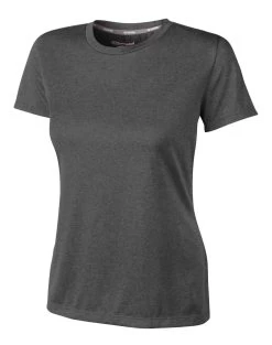 Champion Women`s C Vapor Heathered Tee -Outfit Fashion Shop HBI RCV30 SlateGreyHeather