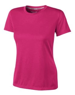 Champion Women`s C Vapor Heathered Tee -Outfit Fashion Shop HBI RCV30 SteezePinkHeather