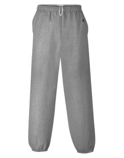 Champion Cotton Max Men`s Fleece Pant -Outfit Fashion Shop HBI RP210 SilverGrey