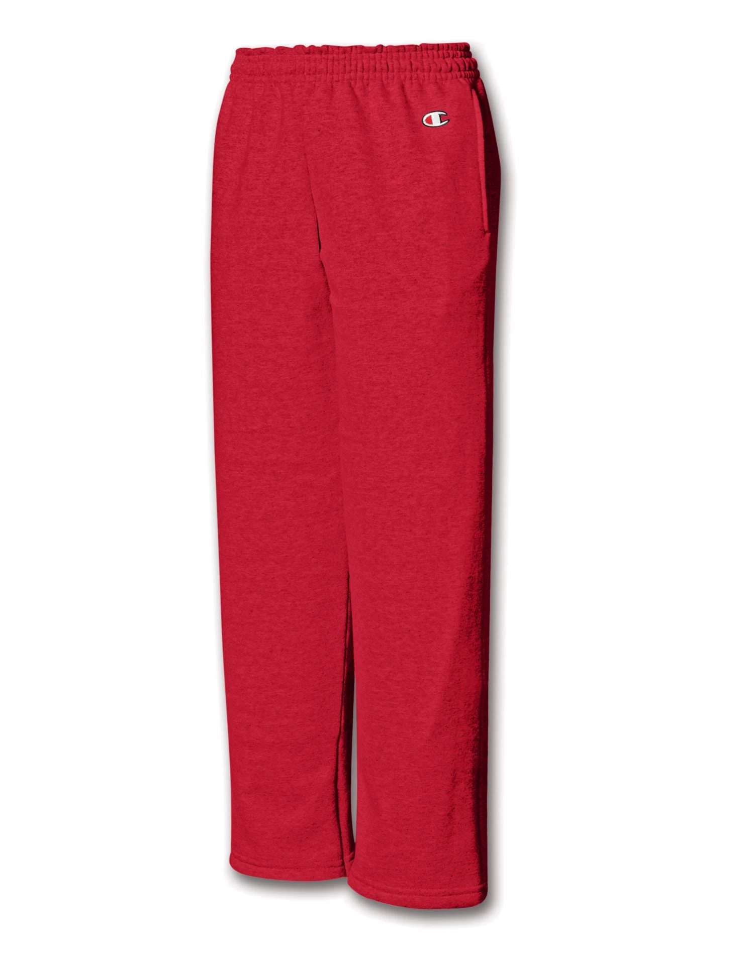 Champion Double Dry Action Fleece Kids' Sweatpants With Open Hems & Side Pockets 11 Champion Double Dry Action Fleece Kids' Sweatpants With Open Hems & Side Pockets - Image 9