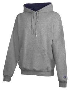 Champion Cotton Max Adult Pullover Hood -Outfit Fashion Shop HBI RS171 SilverGrey