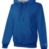Champion Cotton Max Adult 1/4 Zip Hood -Outfit Fashion Shop HBI RS185 AthleticRoyal